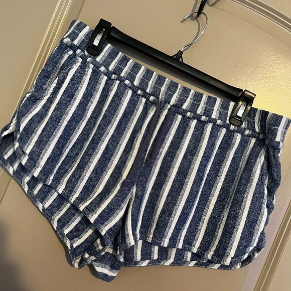 Rewash Pants - Women's XL Blue & White Shorts